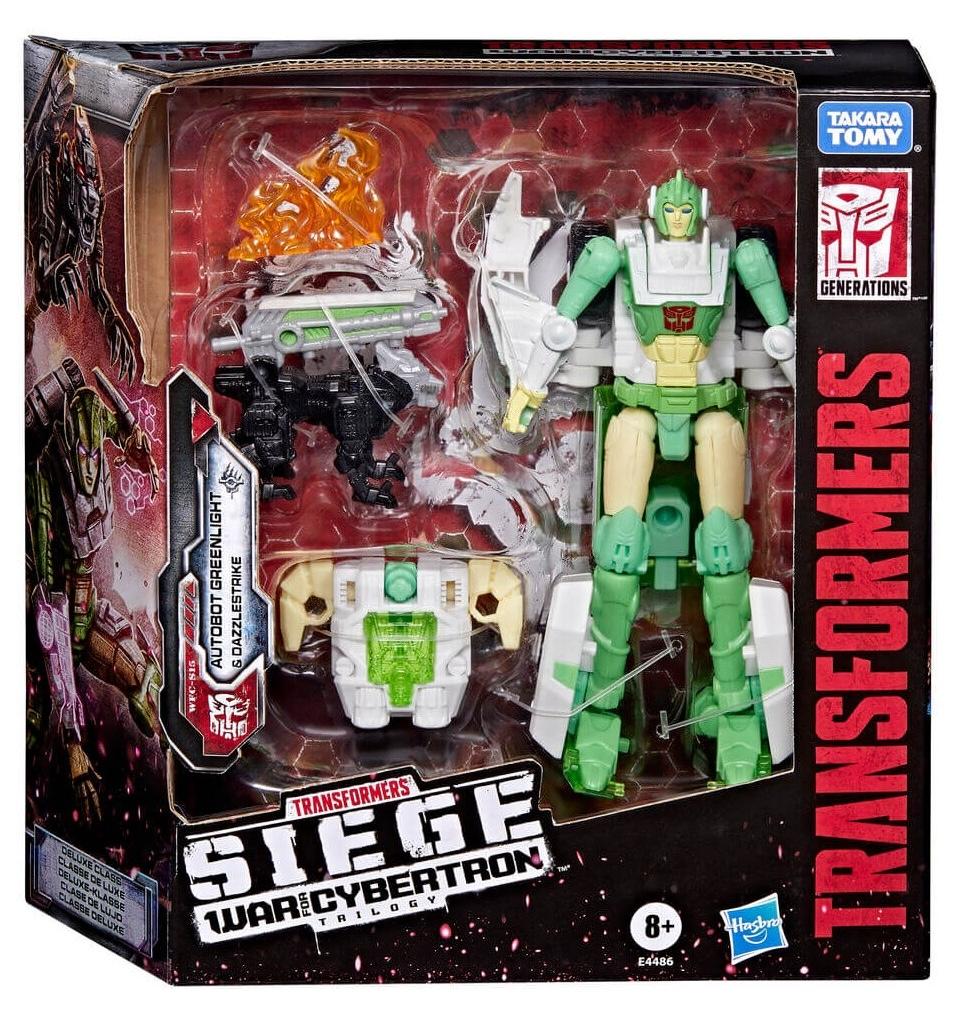TRANSFORMERS - Greenlight - Figure Siege Deluxe Class Autobot 14cm - 2