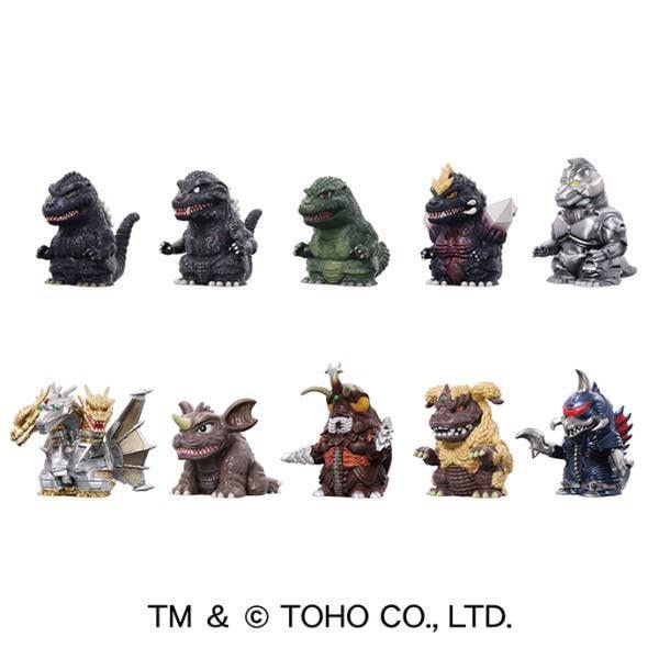 GODZILLA - Soft Vinyl Puppet Mascot 3 BLIND BOX - 4.5-5cm