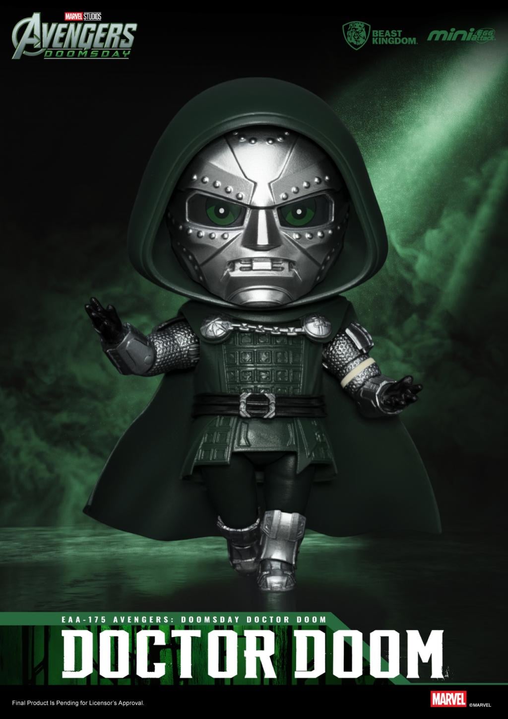 AVENGERS DOOMSDAY - Doctor Doom - Figure Egg Attack Action 12.3cm - 3