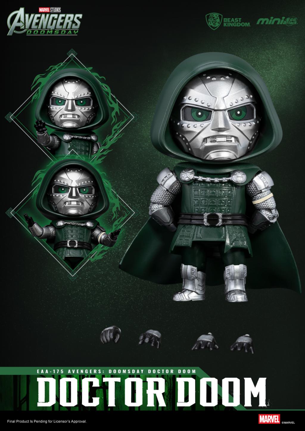 AVENGERS DOOMSDAY - Doctor Doom - Figure Egg Attack Action 12.3cm - 5