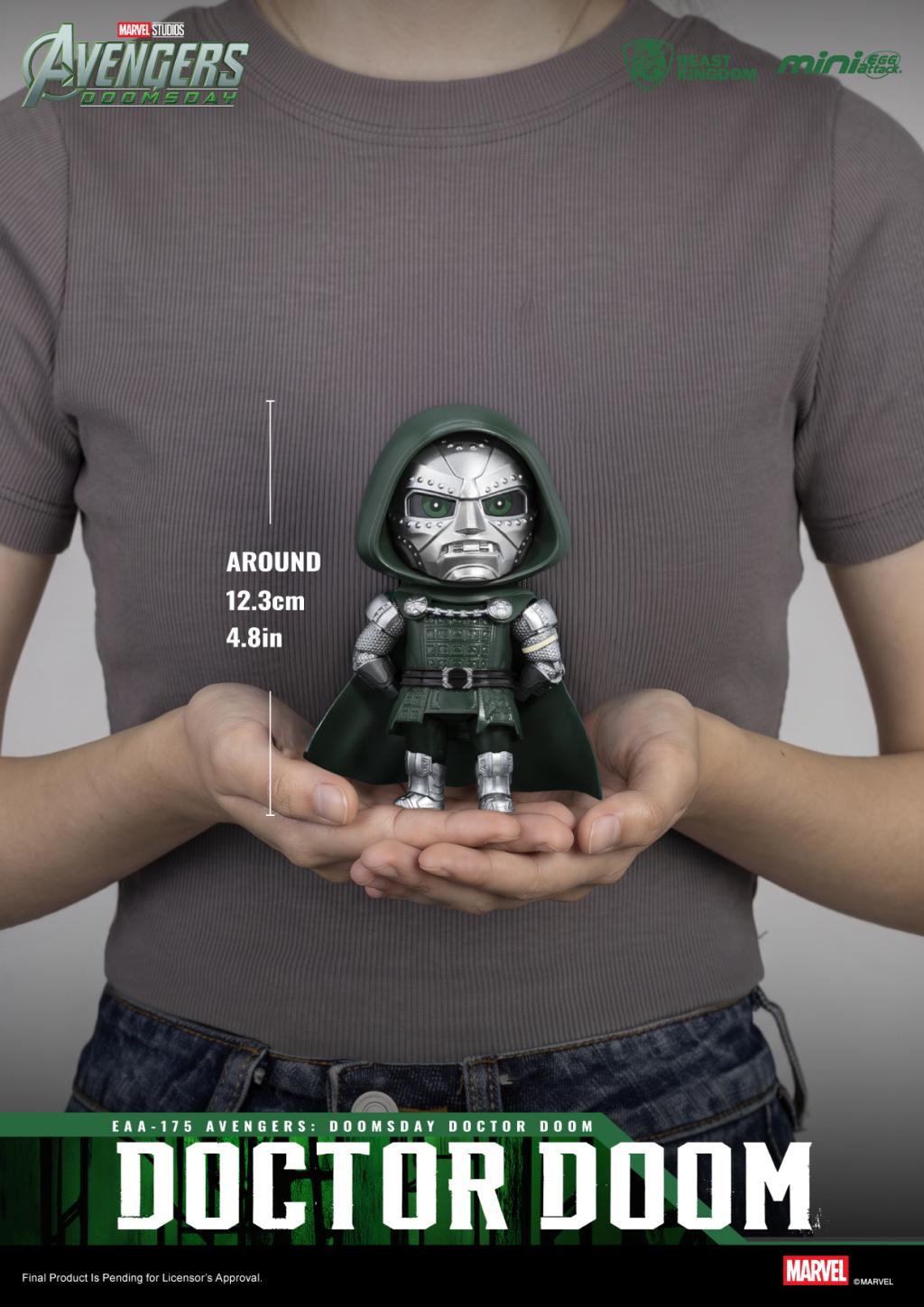 AVENGERS DOOMSDAY - Doctor Doom - Figure Egg Attack Action 12.3cm - 6