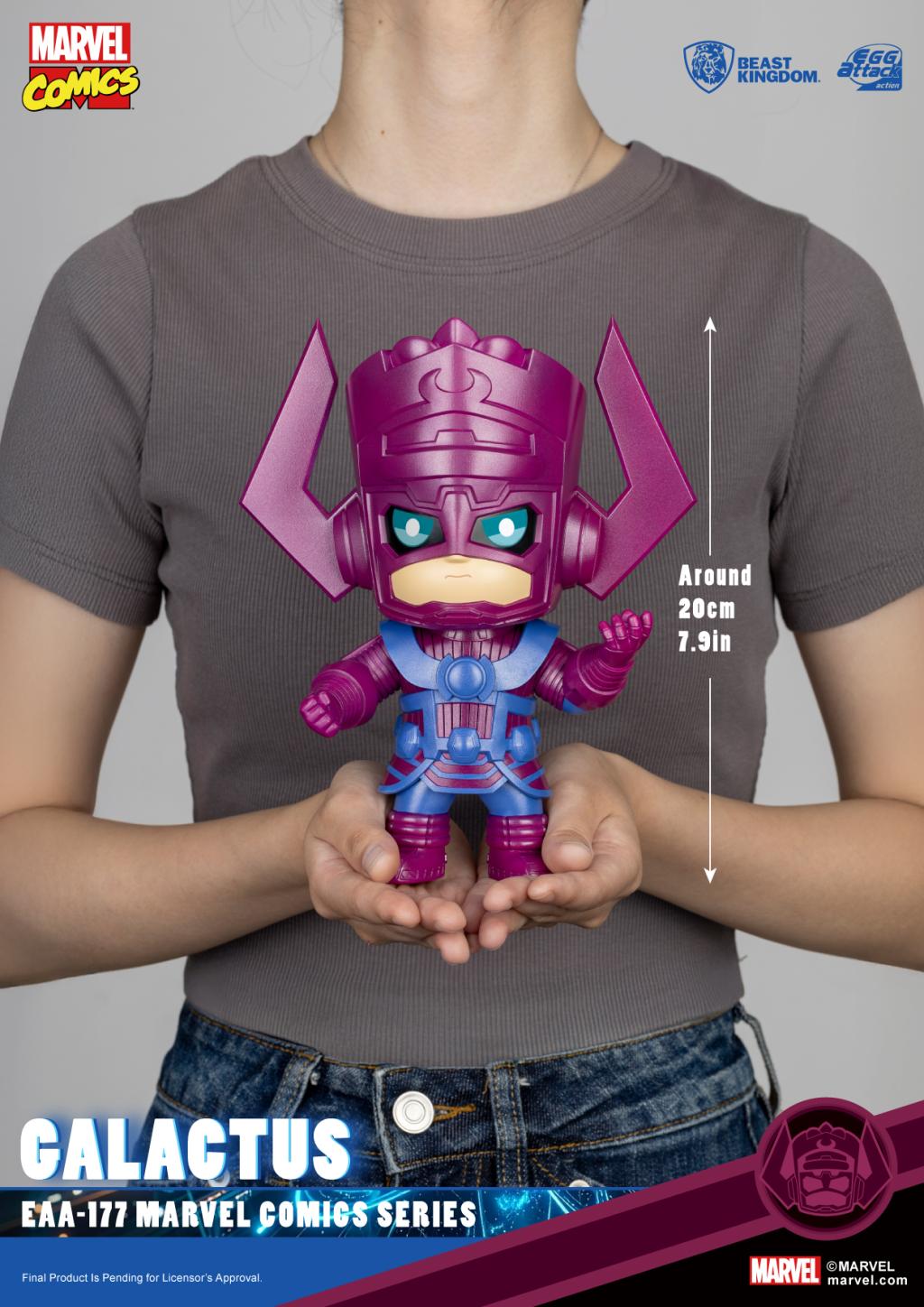 MARVEL COMICS - Galactus - Figure Egg Attack Action 20.4cm - 6