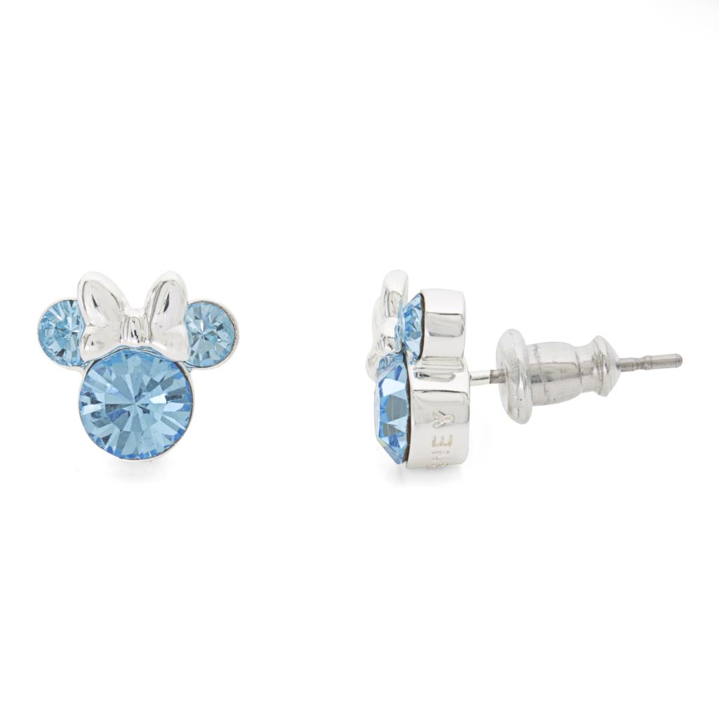 MINNIE - Clous d'Oreilles Anniversaire en Laiton Plaqué - Mars - 2