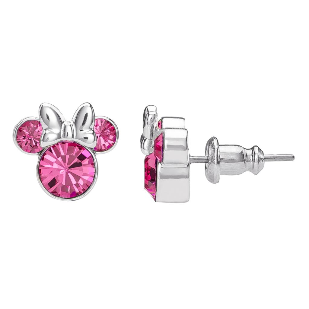 MINNIE - Clous d'Oreilles Anniversaire en Laiton Plaqué - Octobre - 2
