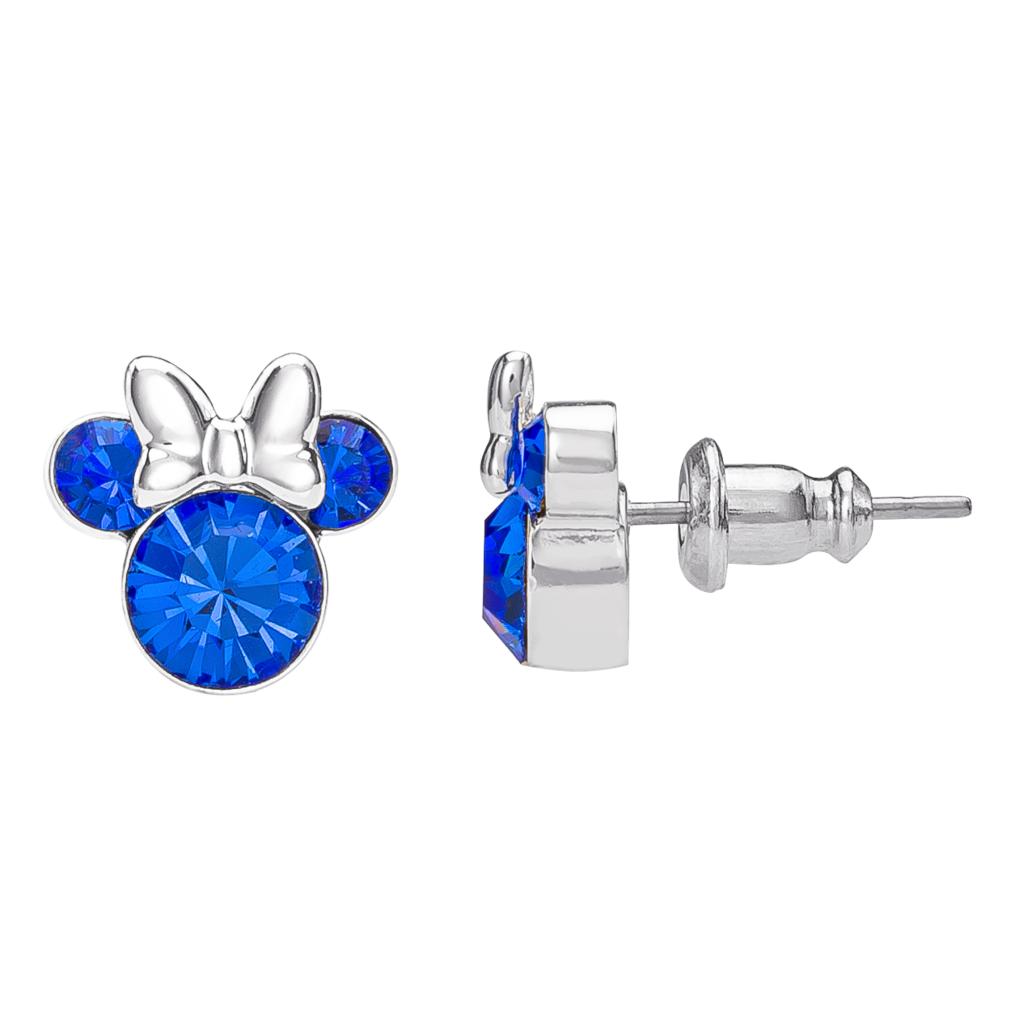 MINNIE - Clous d'Oreilles Anniversaire en Laiton Plaqué - Septembre - 2
