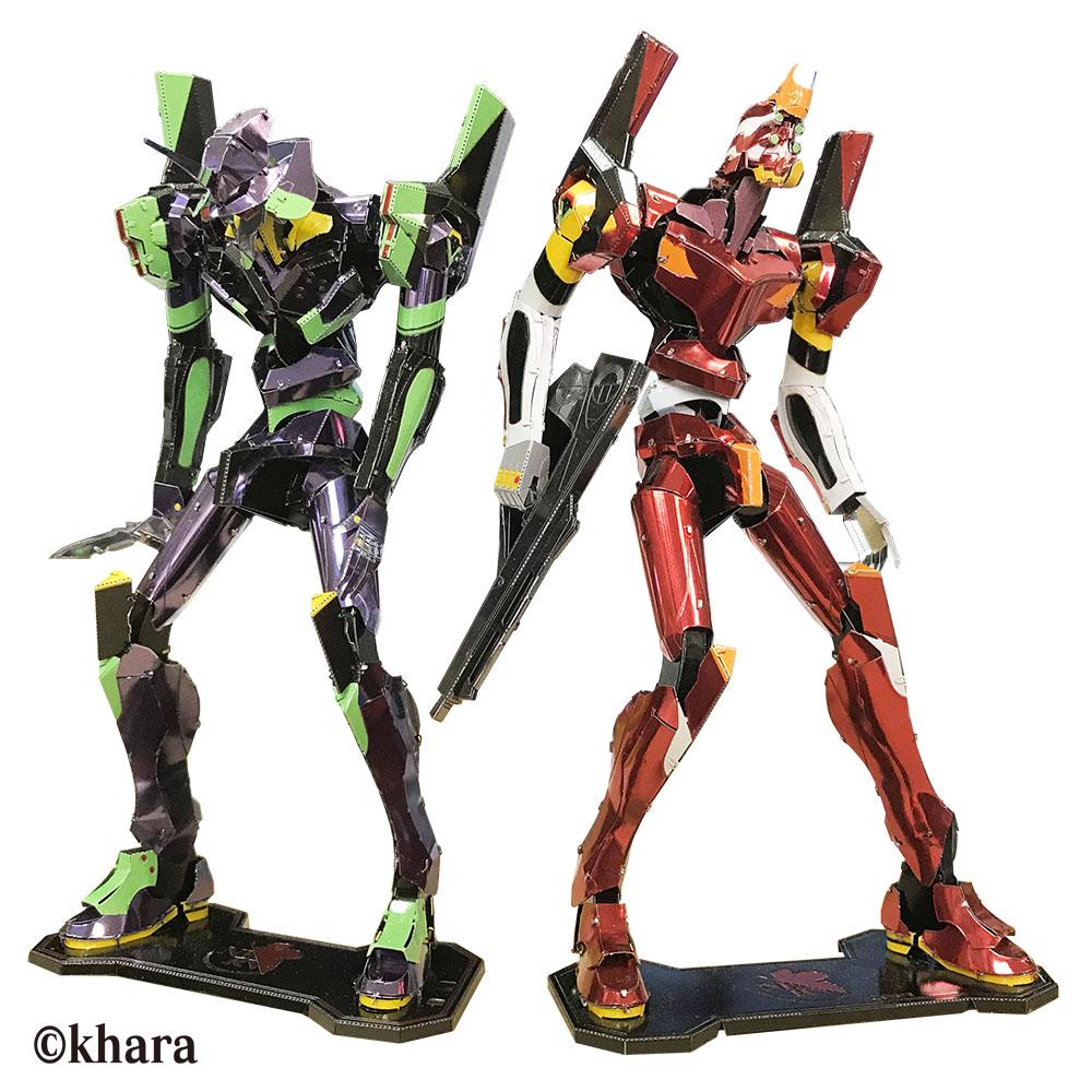 EVANGELION - Unit 01 - Metallic Nano Puzzle 16.5cm - 6