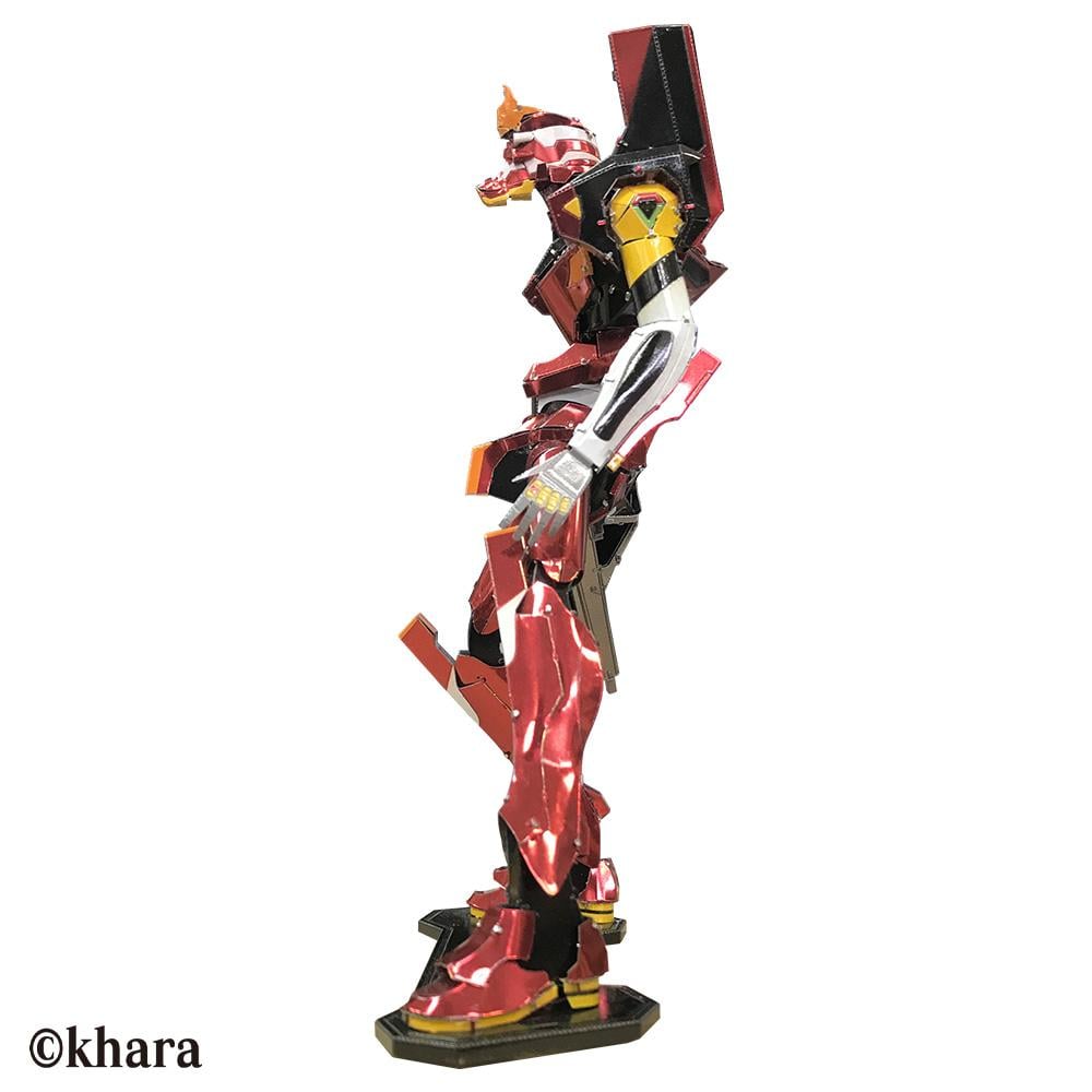 EVANGELION - Unit 02 - Metallic Nano Puzzle 16.5cm - 2