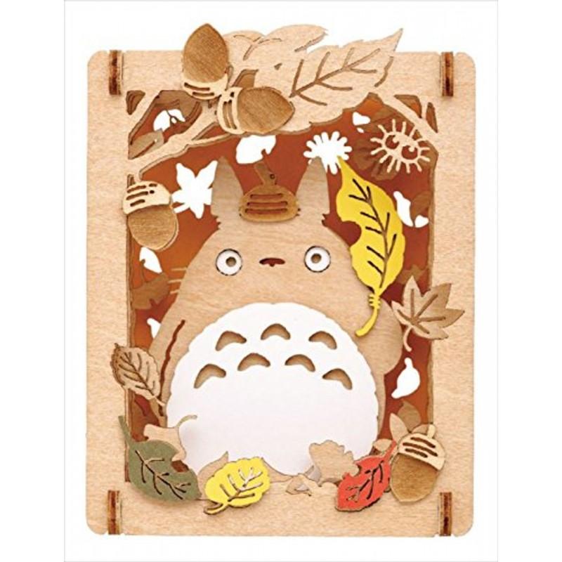 MON VOISIN TOTORO - Totoro Forêt - Théâtre de papier Style Bois - 2