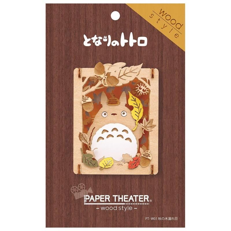 MON VOISIN TOTORO - Totoro Forêt - Théâtre de papier Style Bois - 3
