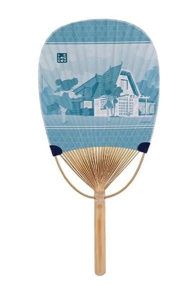 MON VOISIN TOTORO - Totoro Volant - Eventail 375x175x5mm - 3