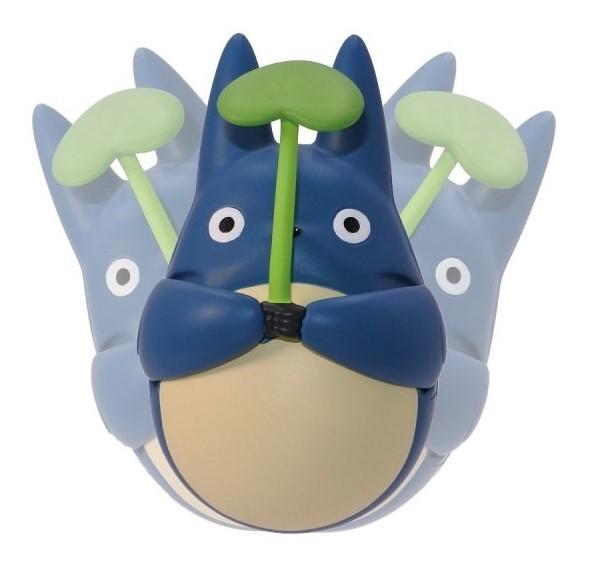 MY NEIGHBOR TOTORO - Blue Totoro with leaf - Figure Culbuto 5.8cm - 2