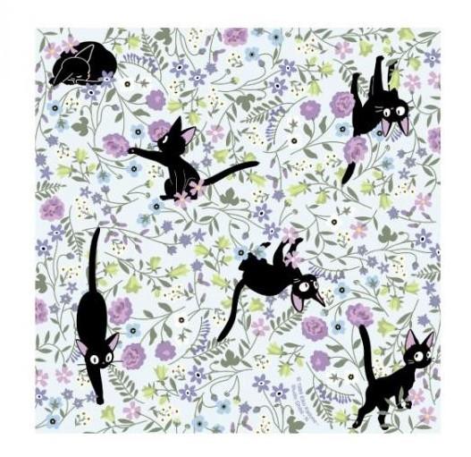 KIKI'S DELIVERY SERVICE - Jiji & Flowers - Chiyogami Paper 15x15cm - 4