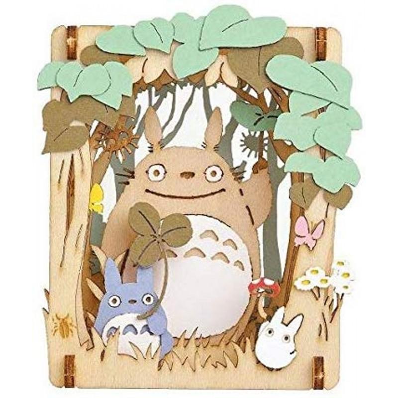 MON VOISIN TOTORO - Totoro Dondoko - Théâtre de papier Style Bois - 2