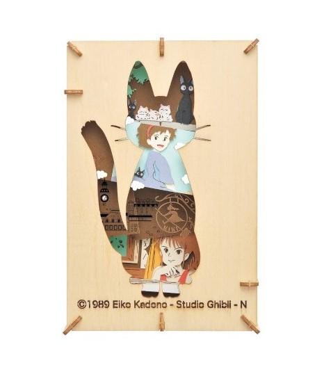 KIKI'S DELIVERY SERVICE - Jiji - Paper Theater Wood style - 3