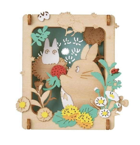 MY NEIGHBOR TOTORO - Strawberry picking - Paper Theater Wood Style - 2