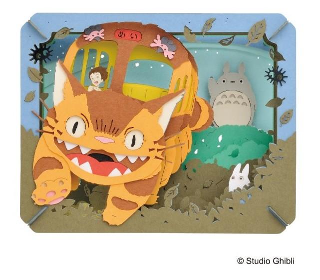 MON VOISIN TOTORO - Totoro rencontre Mei - Théâtre de papier - 2