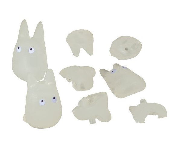 MON VOISIN TOTORO - Totoro Blanc - Figurine Kumukumu 4.5cm