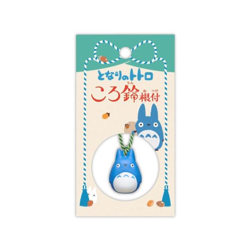 MY NEIGHBOR TOTORO - Blue Totoro - Strap Bell Netsuke - 2