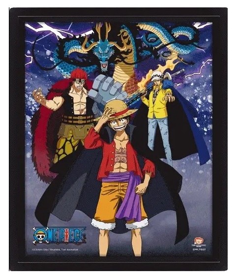 ONE PIECE - Land of Wano - 3D Lenticular Poster 26x20cm_IMAGE_1