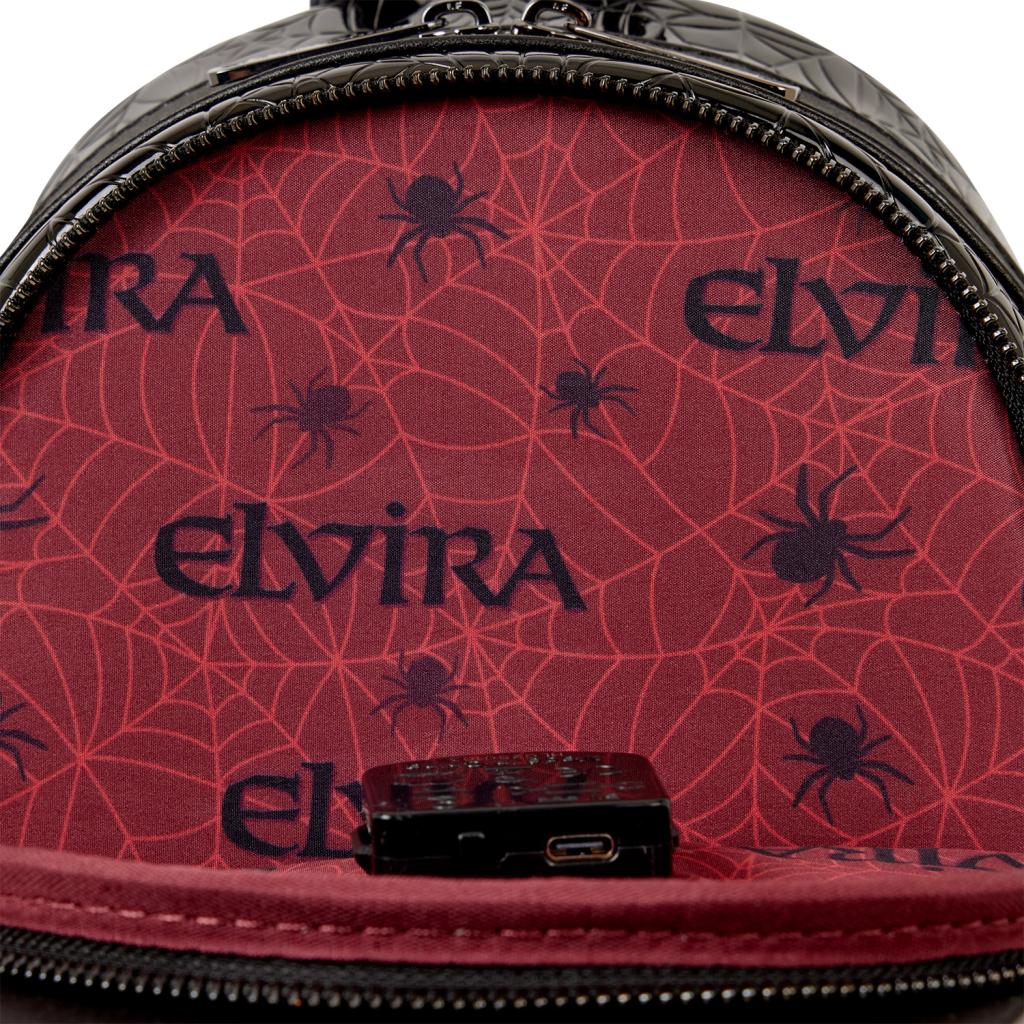 ELVIRA - Mini Sac à Dos LoungeFly - 5