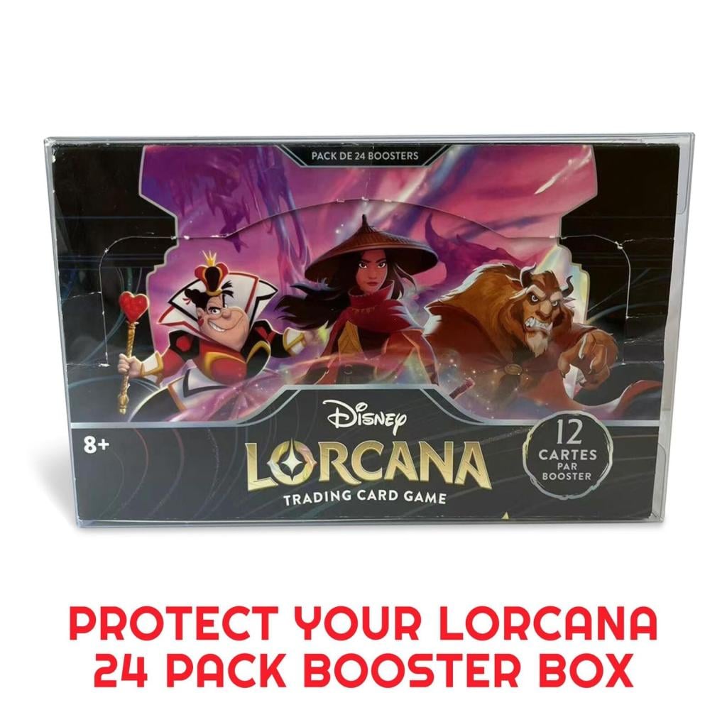 EVORETRO - Protector for Lorcana 24 pack booster pack of 5 - 5