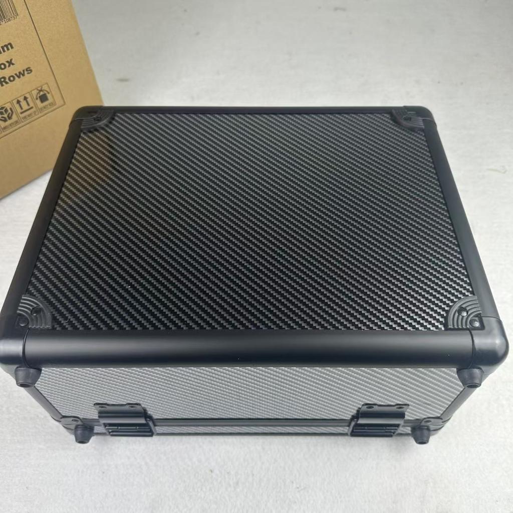 EVORETRO -  Graded Card Storage Box Carbon effect for 90 Cards - 5