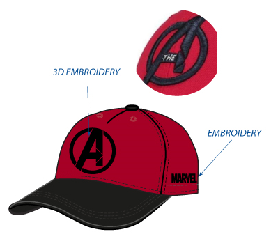 Les Garçons De L'été Marvel Spiderman Casquette Pour Garçon, Chapeau Réglable Cadeau Pour Adolescent