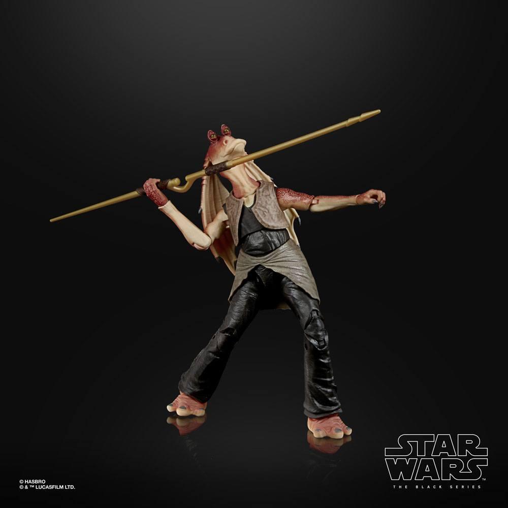 STAR WARS Jar Jar Binks Figurine Black Series Deluxe 15cm