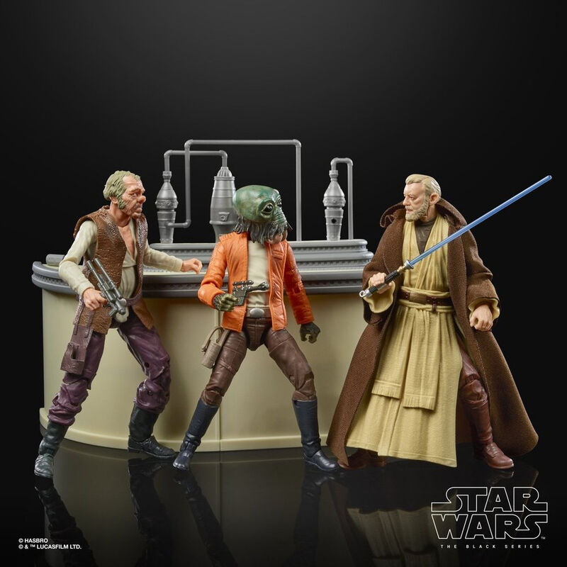 STAR WARS 4 - Set Confrontation Cantina - Figurine Black Series 15cm - 2