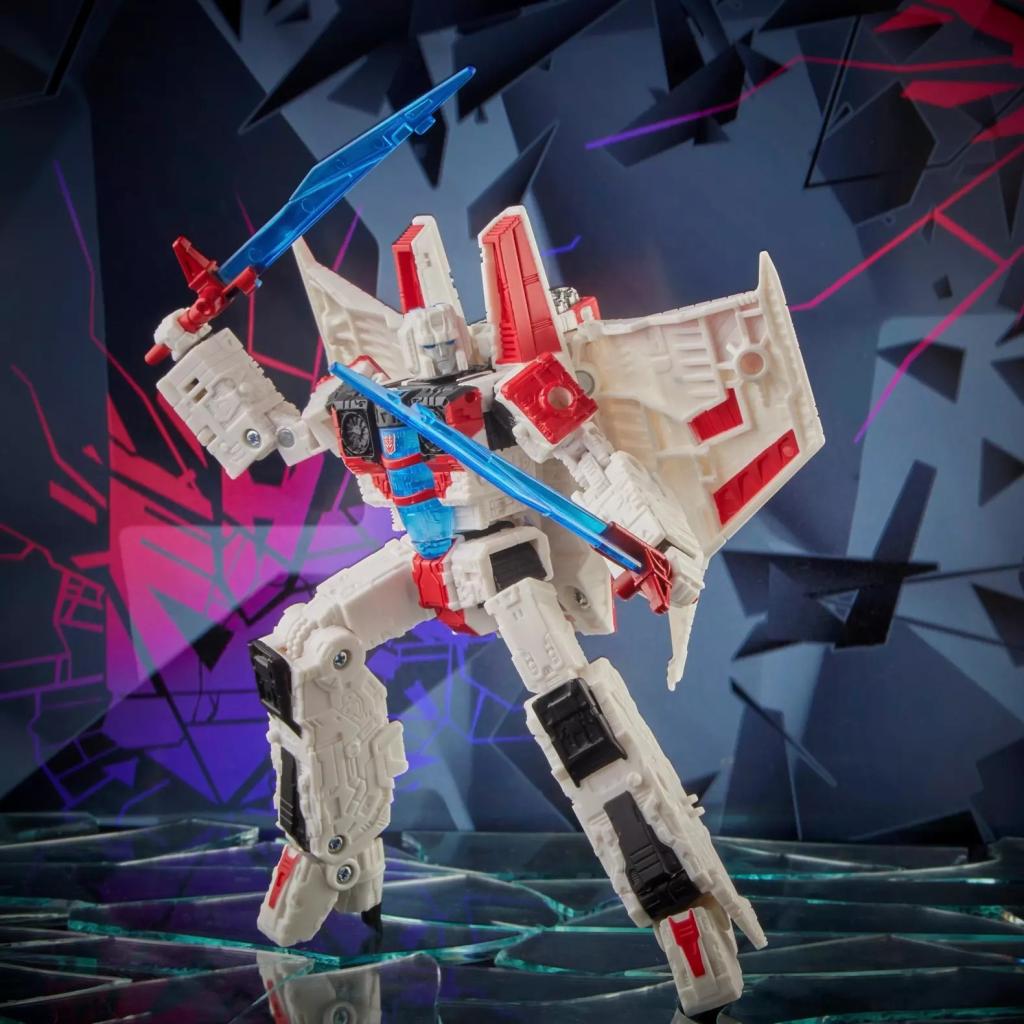 TRANSFORMERS GENERATIONS - Starscream -Figurine Shattered Glass 17.5cm - 2