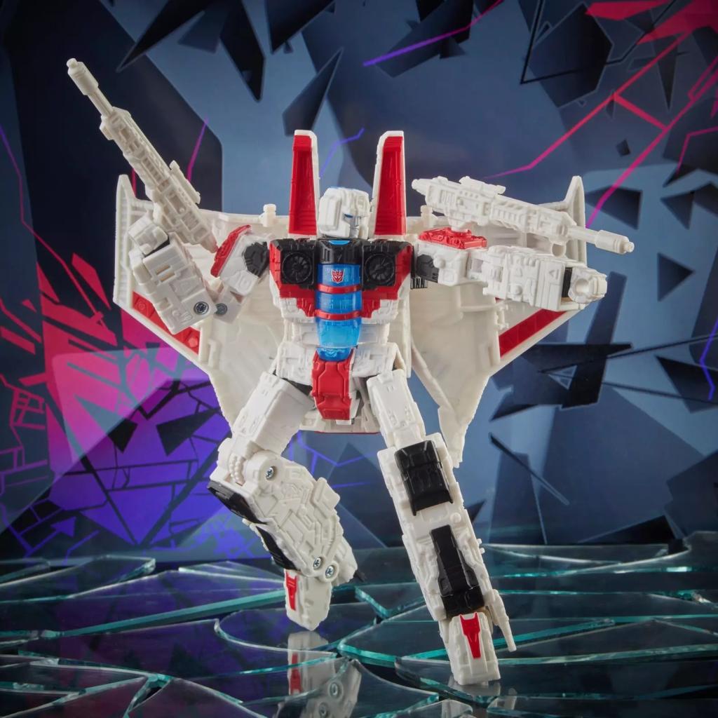 TRANSFORMERS GENERATIONS - Starscream -Figurine Shattered Glass 17.5cm - 3
