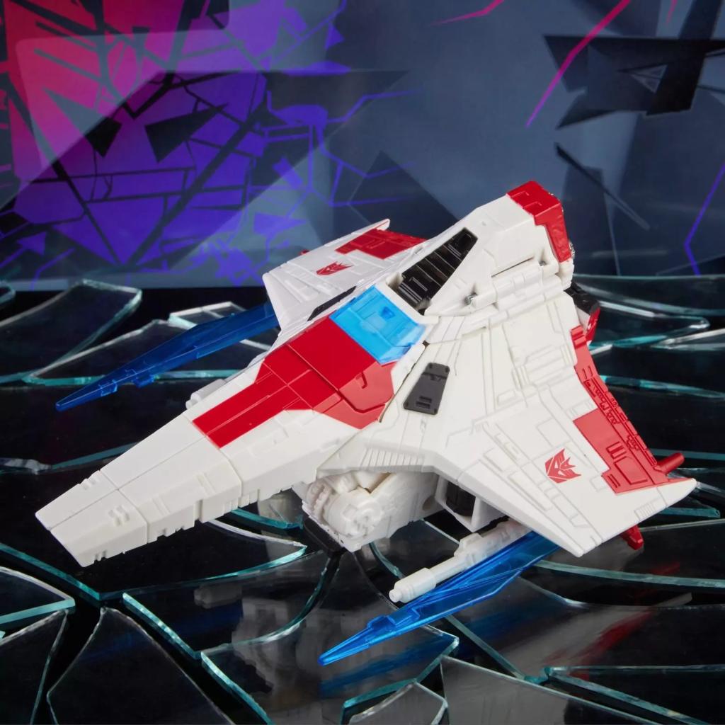 TRANSFORMERS GENERATIONS - Starscream -Figurine Shattered Glass 17.5cm - 5