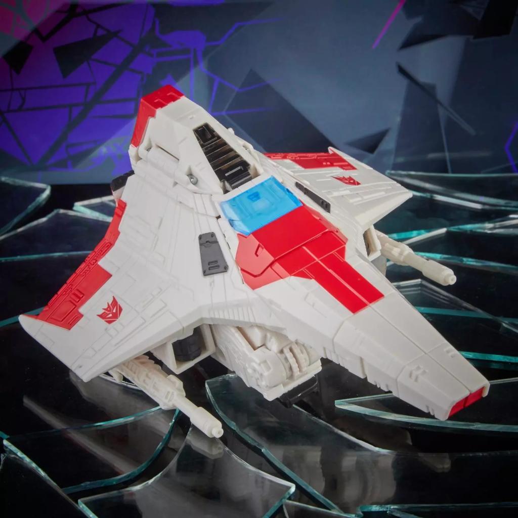 TRANSFORMERS GENERATIONS - Starscream -Figurine Shattered Glass 17.5cm - 6