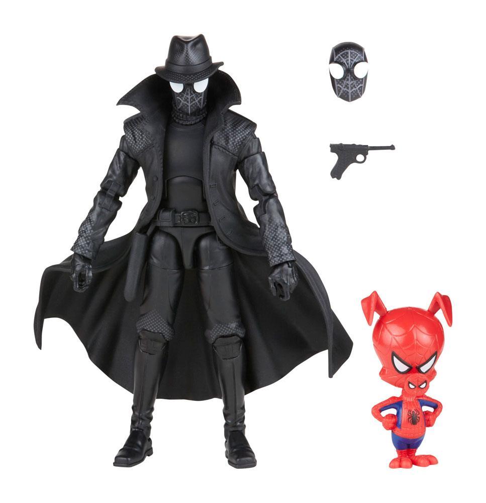 SPIDER-MAN -Spider-Man Noir & Spider-Ham -Pack 2 Figurines Legend 15cm - 6