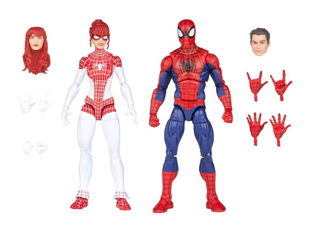 SPIDER-MAN - Spider-Man & Spinneret - Pack 2 Figurine Legends 15cm - 6