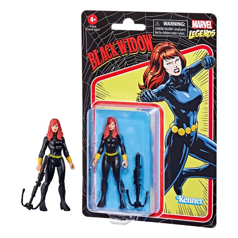 MARVEL LEGENDS - Black Widow - Figurine Retro Collection 10cm - 2
