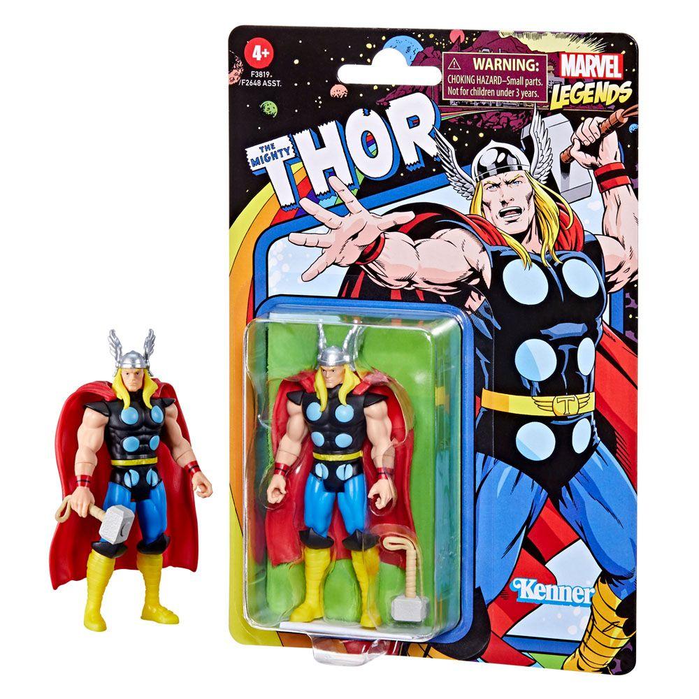 MARVEL LEGENDS - Le puissant Thor - Figurine Retro Collection 10cm - 2