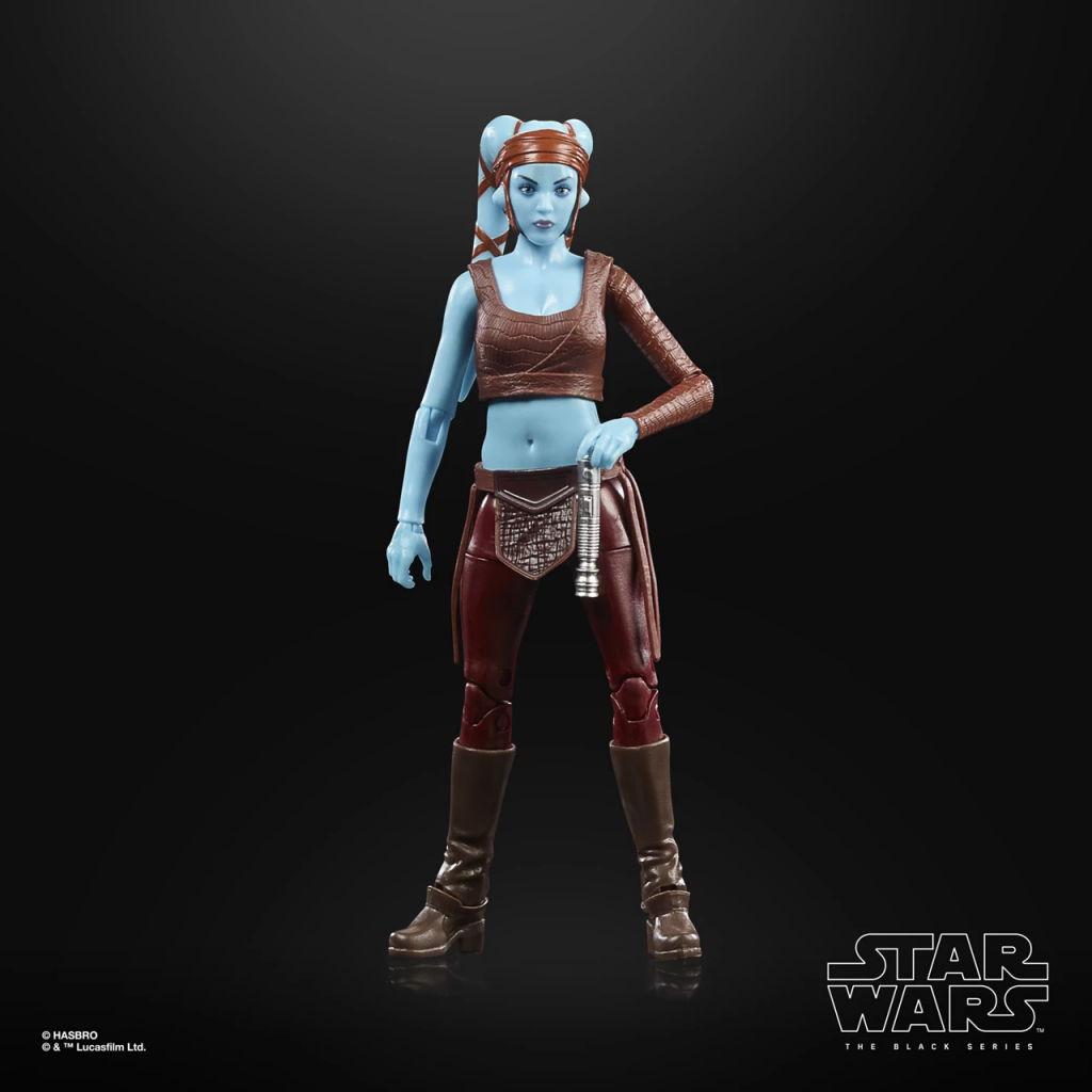 STAR WARS 2 - Aayla Secura - Figurine Black Series 15cm - 3