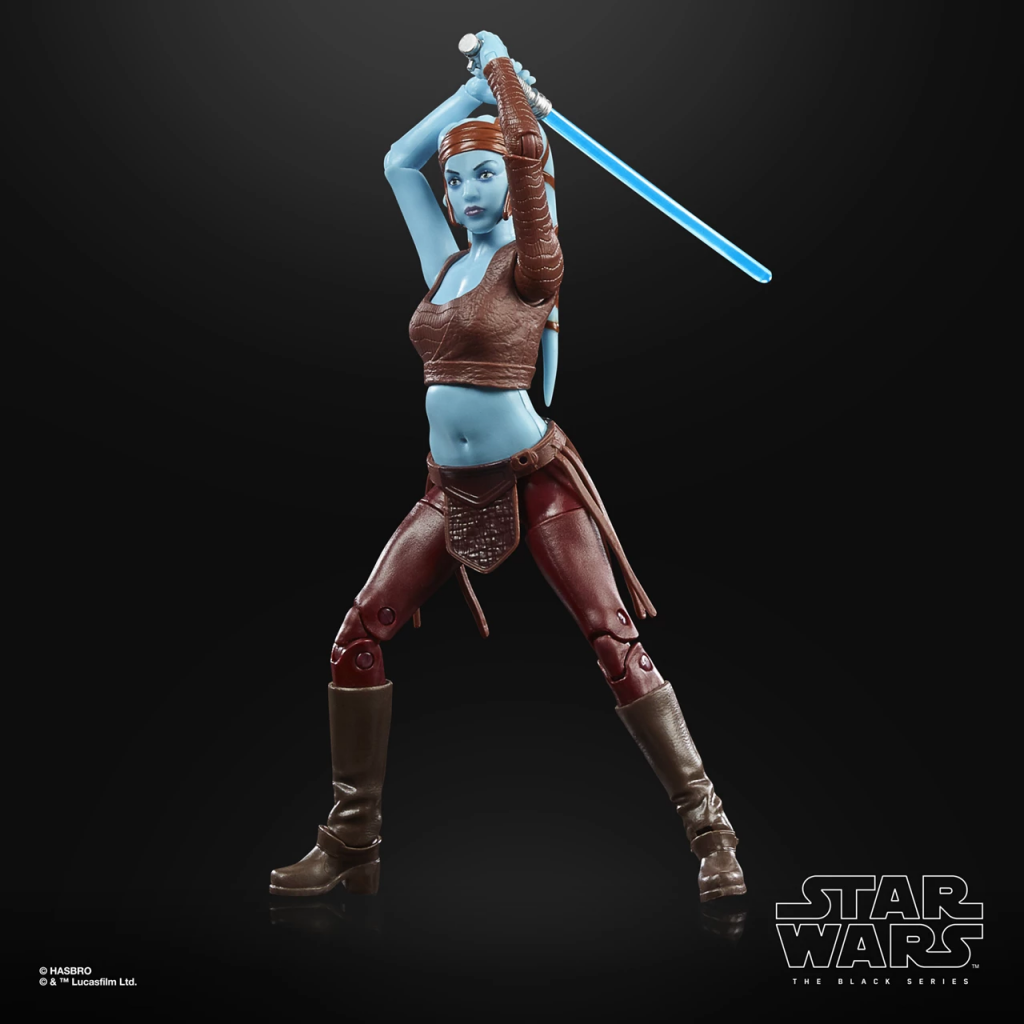 STAR WARS 2 - Aayla Secura - Figurine Black Series 15cm - 4