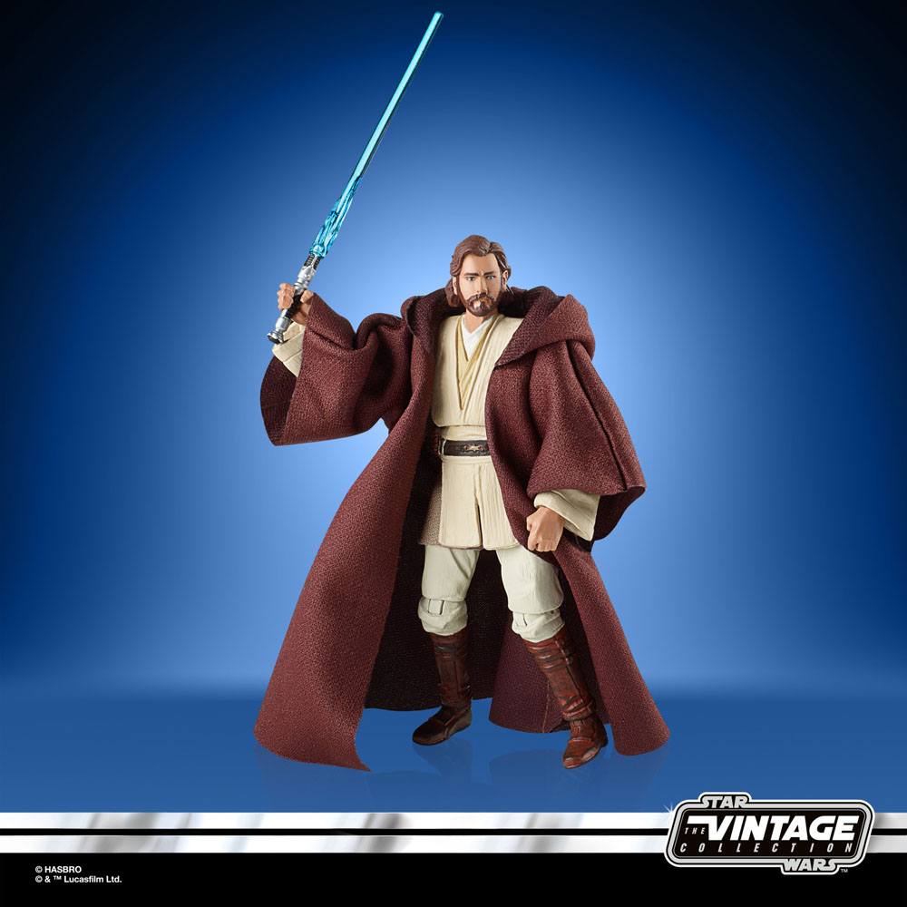 STAR WARS Episode 2 ObiWan Kenobi Vintage Series 10cm Figurine Hasbro