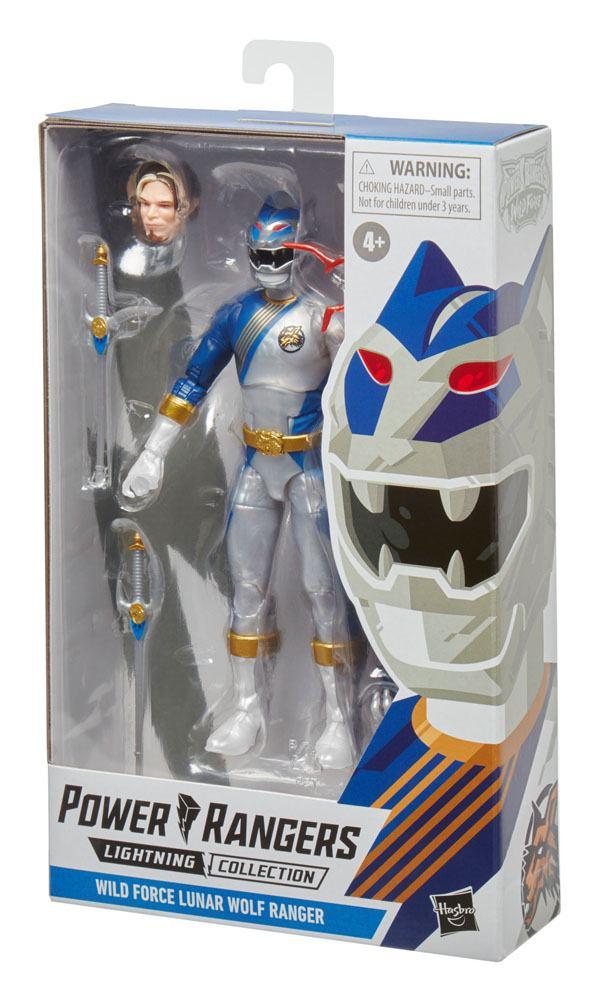 POWER RANGER - Lunar Wolf - Figurine Wild Force Lightning
