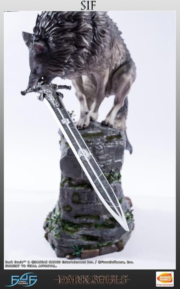 DARK SOULS - The Great Grey Wolf Sif - Statuette 64cm - 5