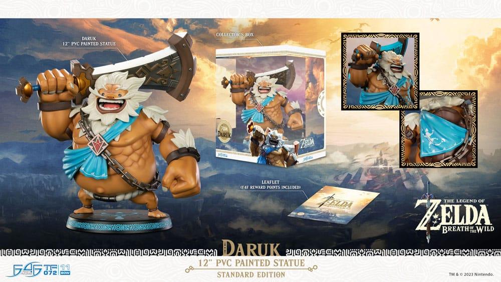 ZELDA BREATH ON THE WILD - Daruk - Statuette Standard Edition 29cm - 6