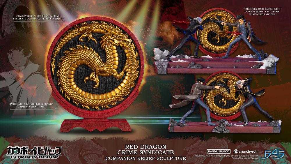 COWBOY BEBOP - Red Dragon Crime Syndicate - Statue 35cm - 5