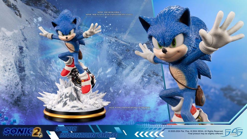 SONIC THE HEDGEHOG 2 - Sonic Mountain Chase - Statue 34cm - 2