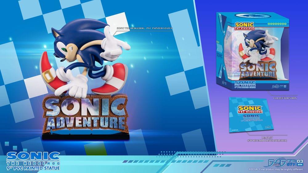 SONIC ADVENTURE - Sonic L'Hérisson - Statuette Standard Edition 21cm - 6