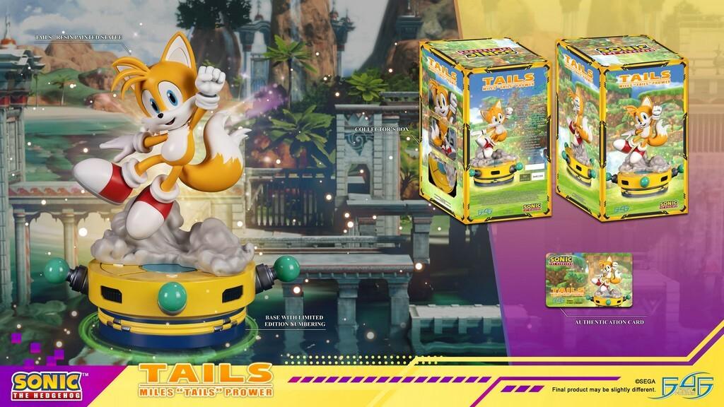 SONIC THE HEDGEHOG - Tails - Statue 36cm - 6
