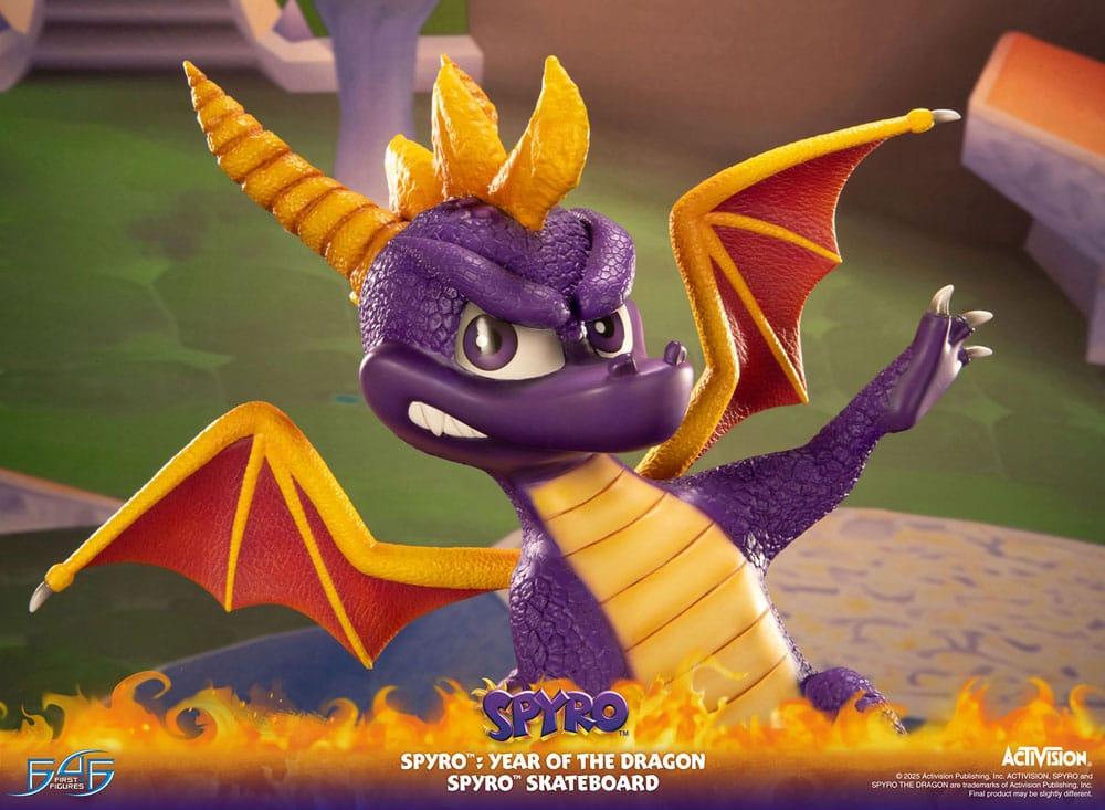 SPYRO YEAR OF THE DRAGON - Spyro Skateboard - Statue 34cm - 4