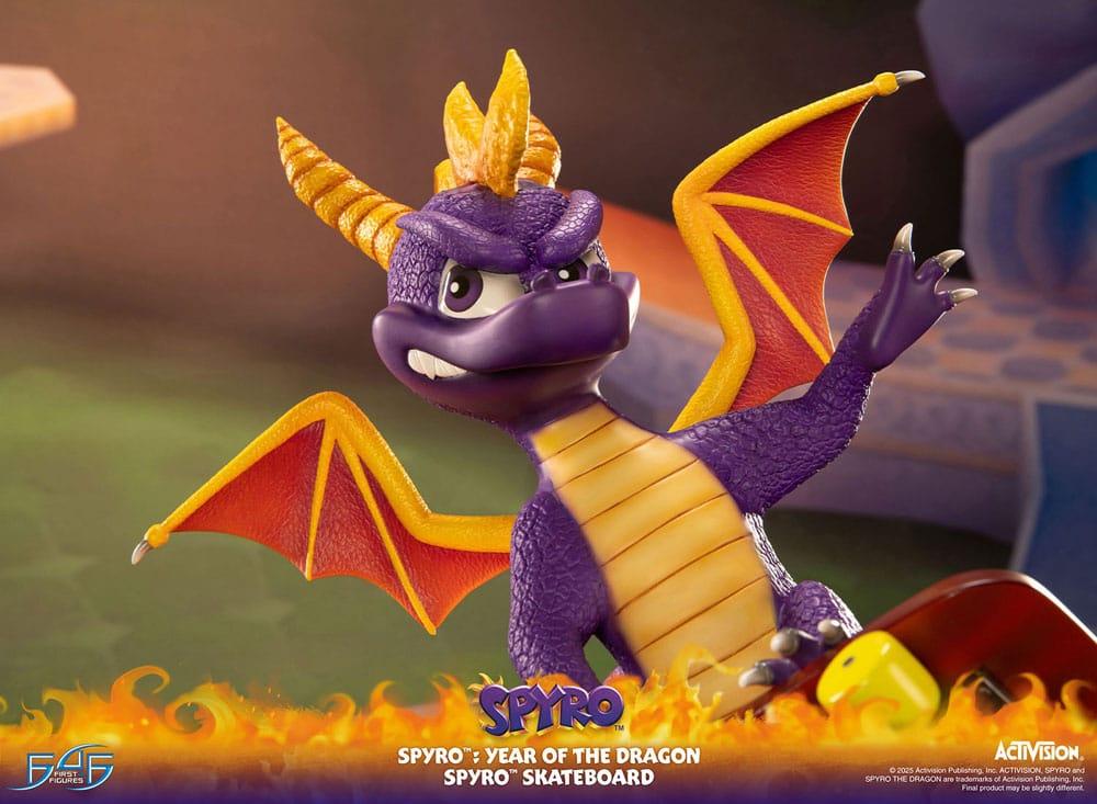 SPYRO YEAR OF THE DRAGON - Spyro Skateboard - Statue 34cm - 5