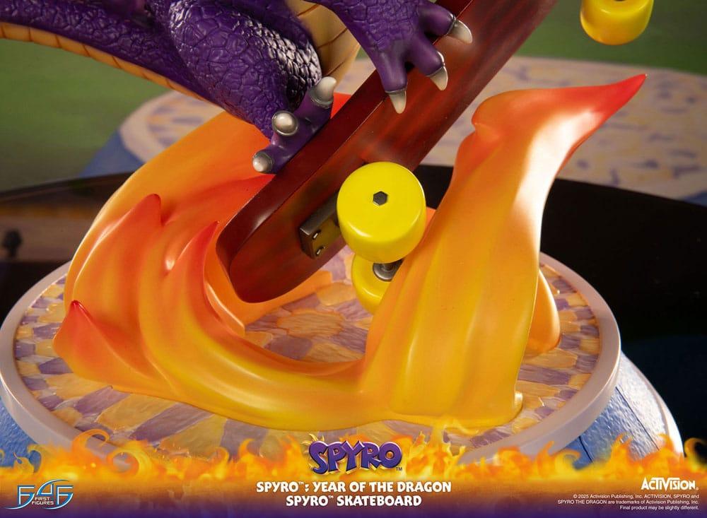SPYRO YEAR OF THE DRAGON - Spyro Skateboard - Statue 34cm - 6